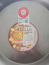 New Garcima La Ideal Polished Steel Paella Pan 38cm - Image 1