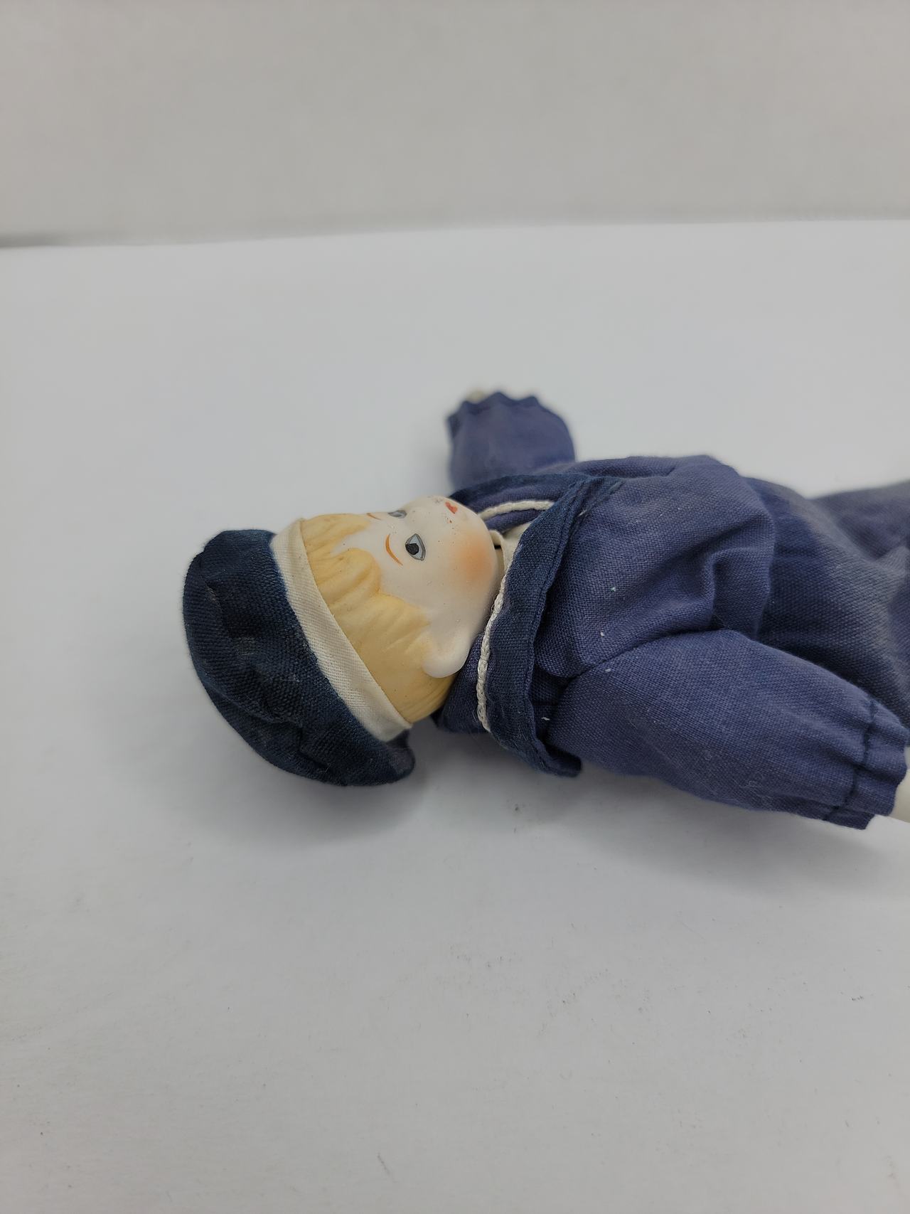 Vintage Porcelain Sailor Boy Doll