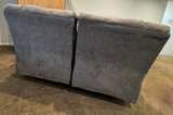 Ashley Tulen Reclining Loveseat Gray Fabric - Image 2