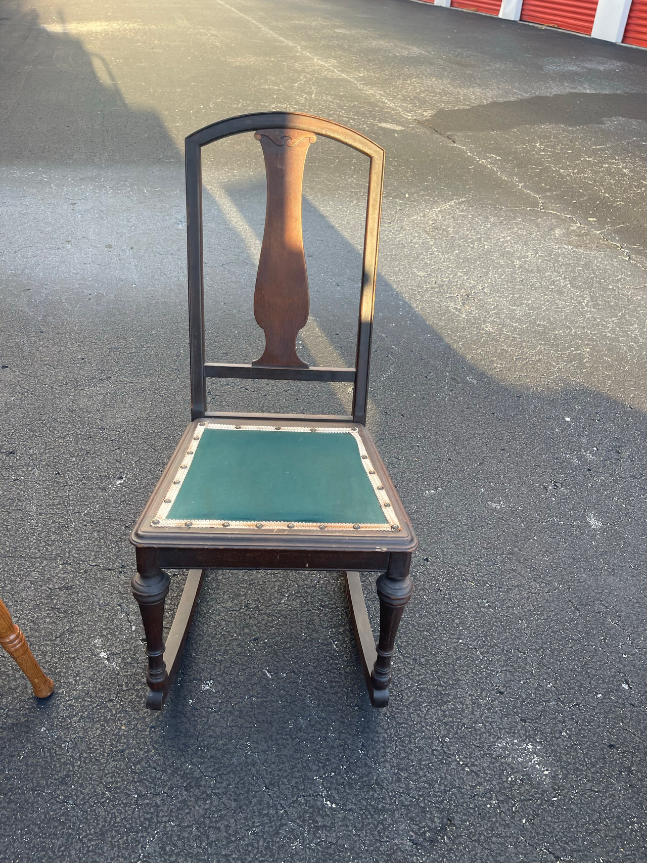 Antique Wooden Side Chair