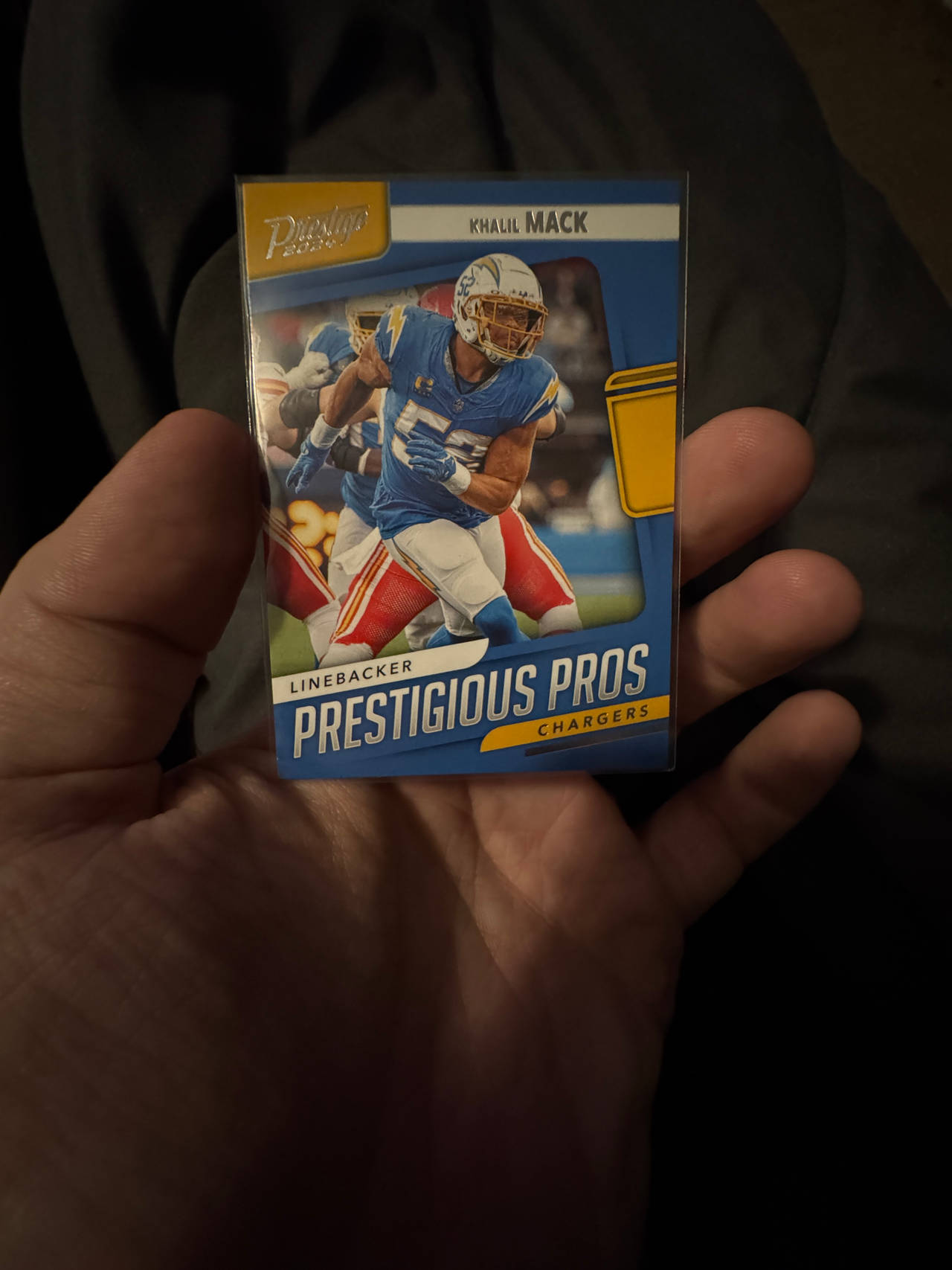 Khalil Mack Prestigious Pros Football Card