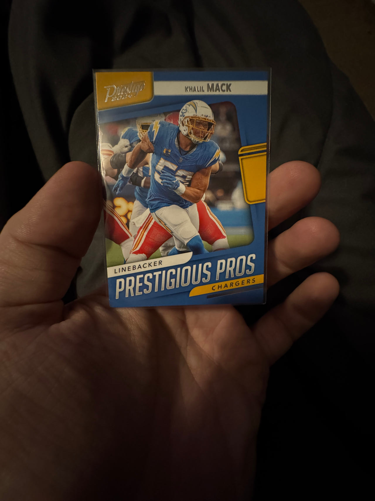 Khalil Mack Prestigious Pros Football Card
