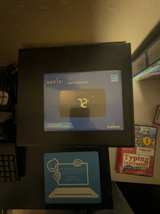 Emerson Sensi Lite Smart Thermostat Black - Image 1