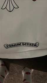 Chrome Hearts Triple Cross Pocket T-Shirt White - Image 3