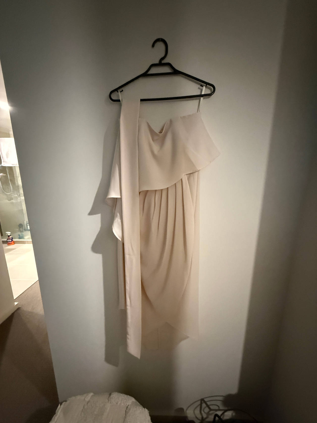 Luxe Draped Cocktail Dress