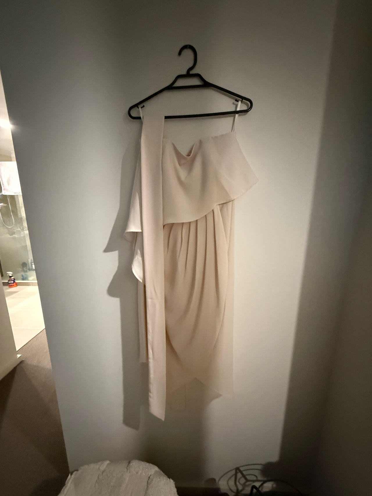 Luxe Draped Cocktail Dress
