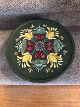 Vintage Rosemaling Hand Painted Metal Tin - Image 3