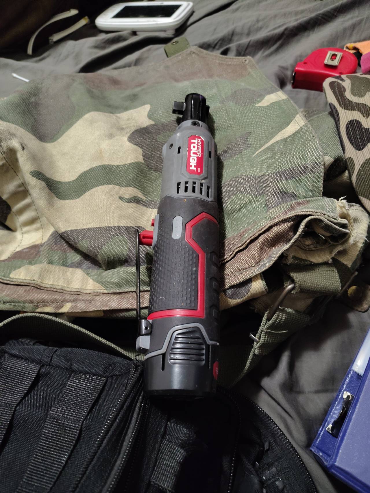 Hyper Tough 12V Max Lithium-Ion Cordless 3/8-inch Ratchet