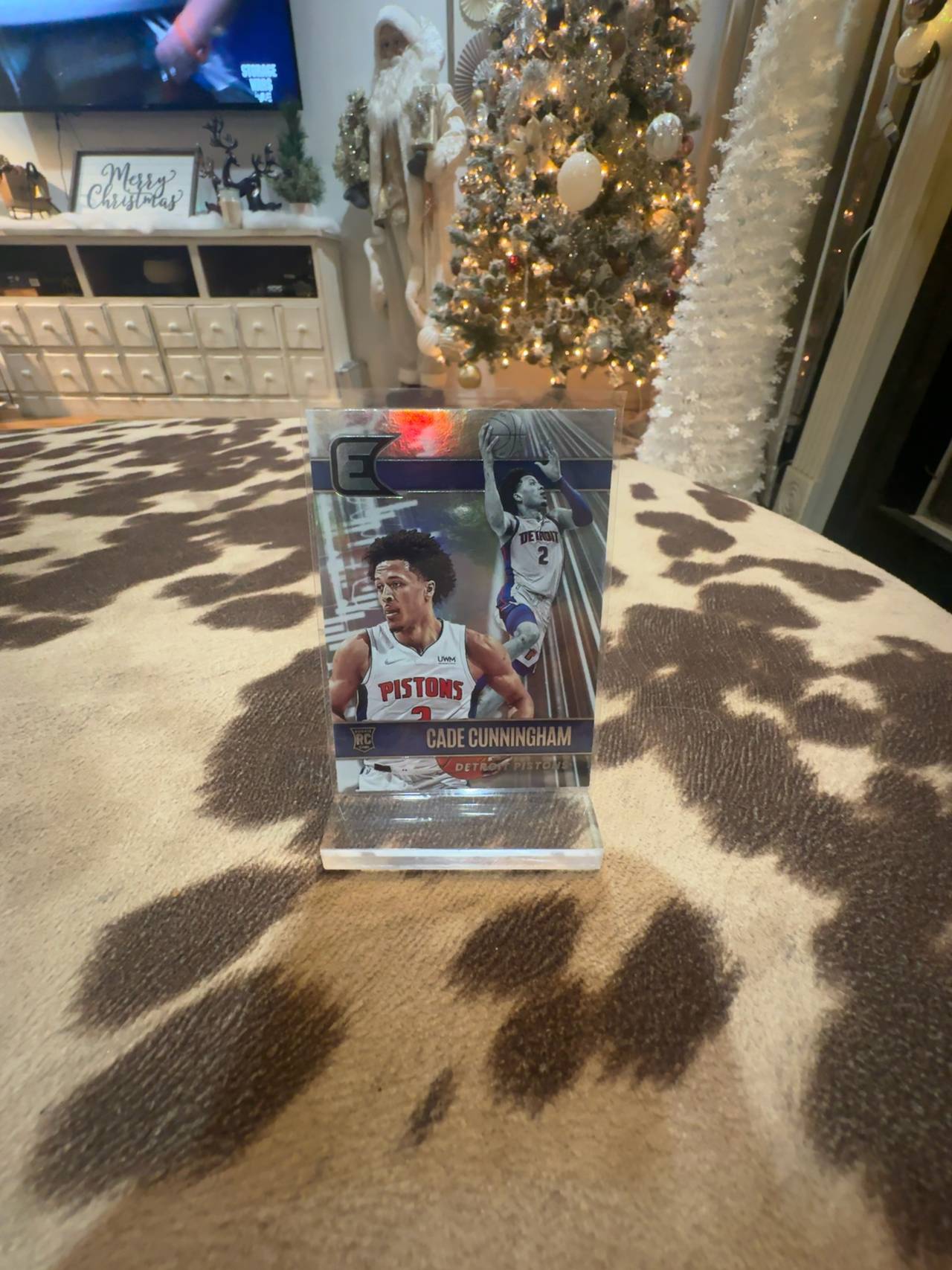 Panini Chronicles Essentials Cade Cunningham Rookie Card #335