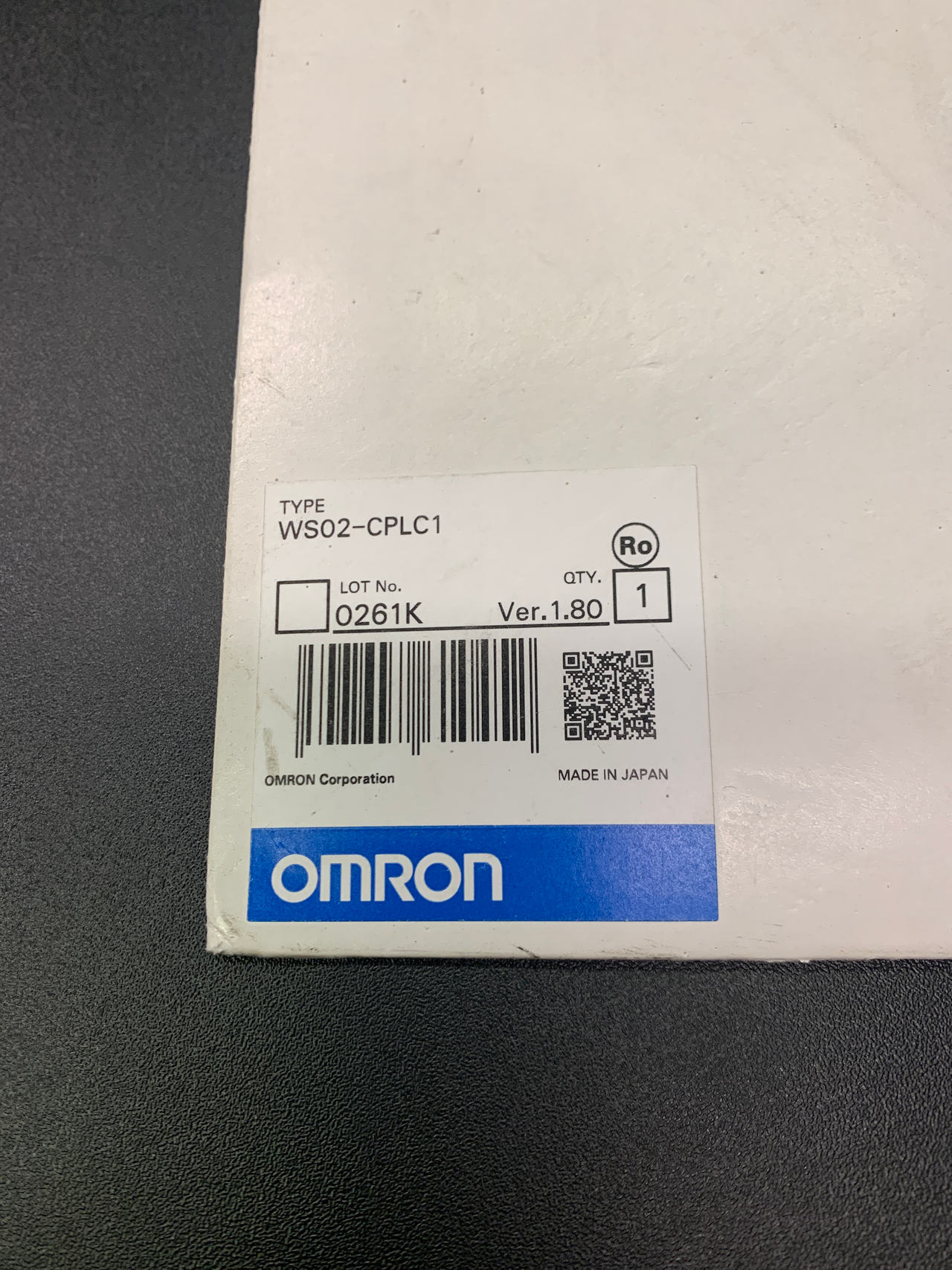 Omron CX-Programmer WS02-CPLC1 Ver.1.80