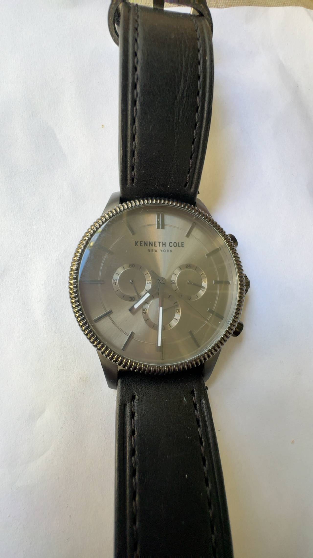 Kenneth Cole New York Men's Multifunction Stainless Steel Mesh Watch