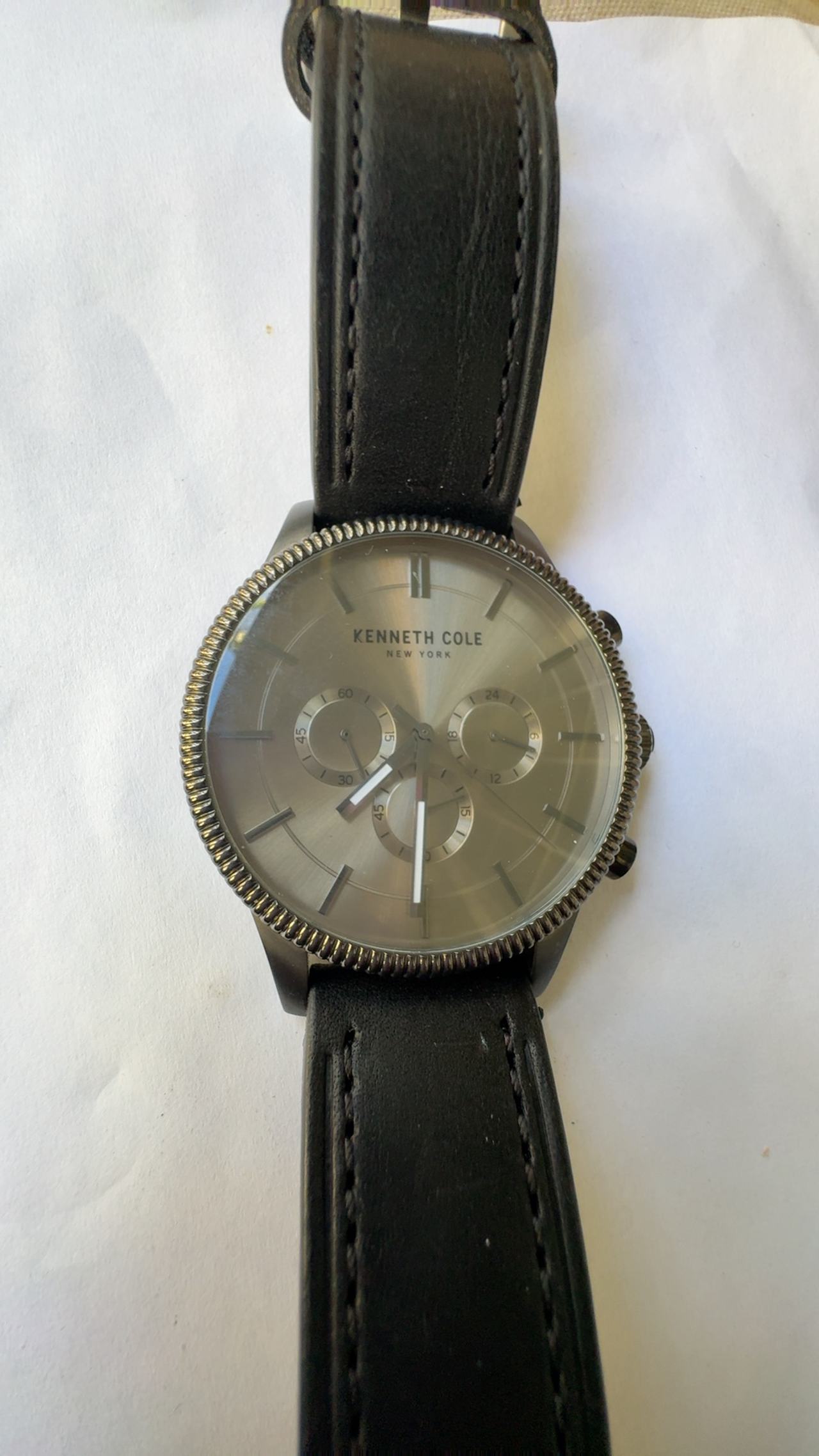 Kenneth Cole New York Men's Multifunction Stainless Steel Mesh Watch