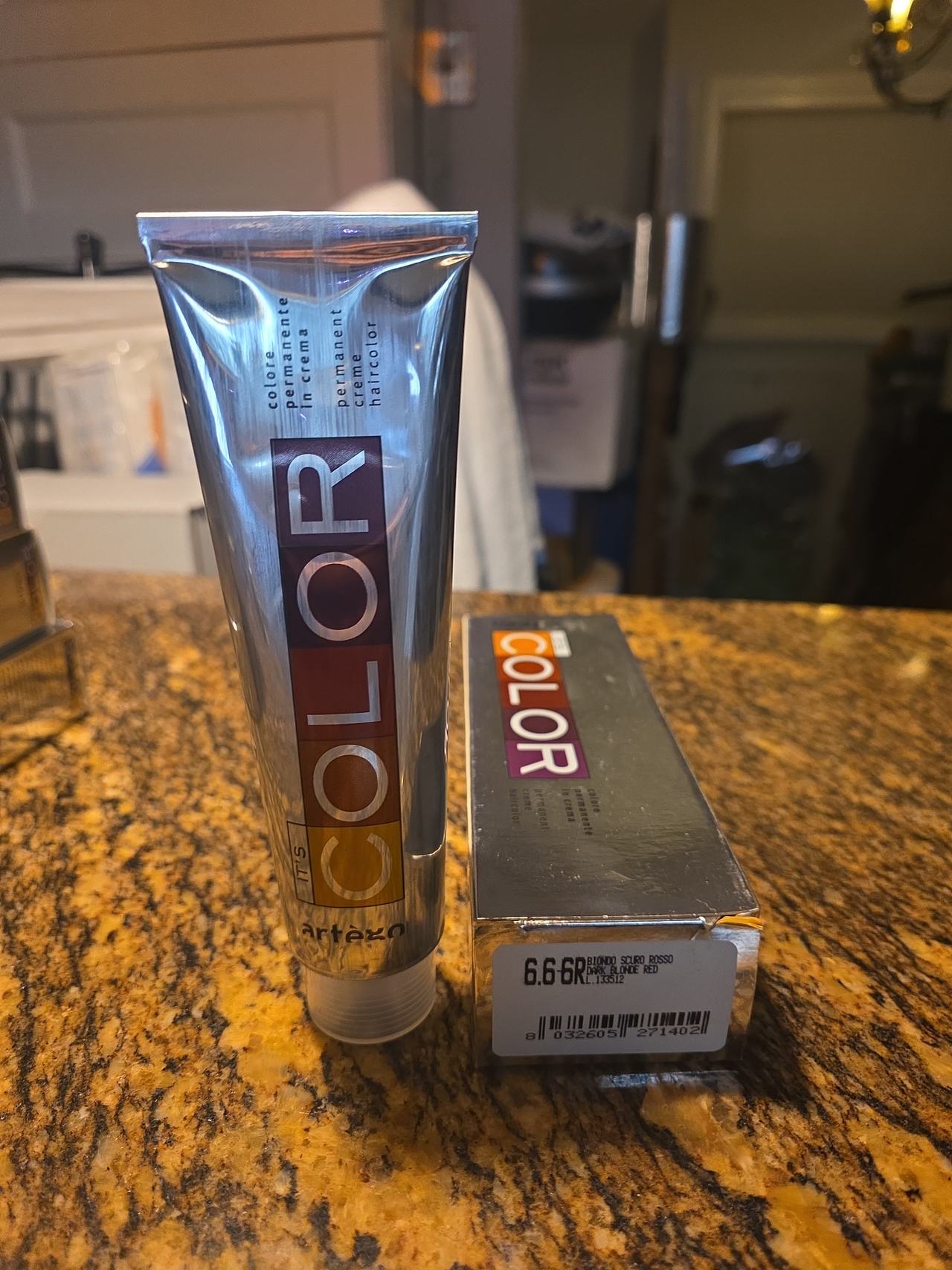 Artego It's Color Permanent Hair Color 6.66R Dark Blonde Red