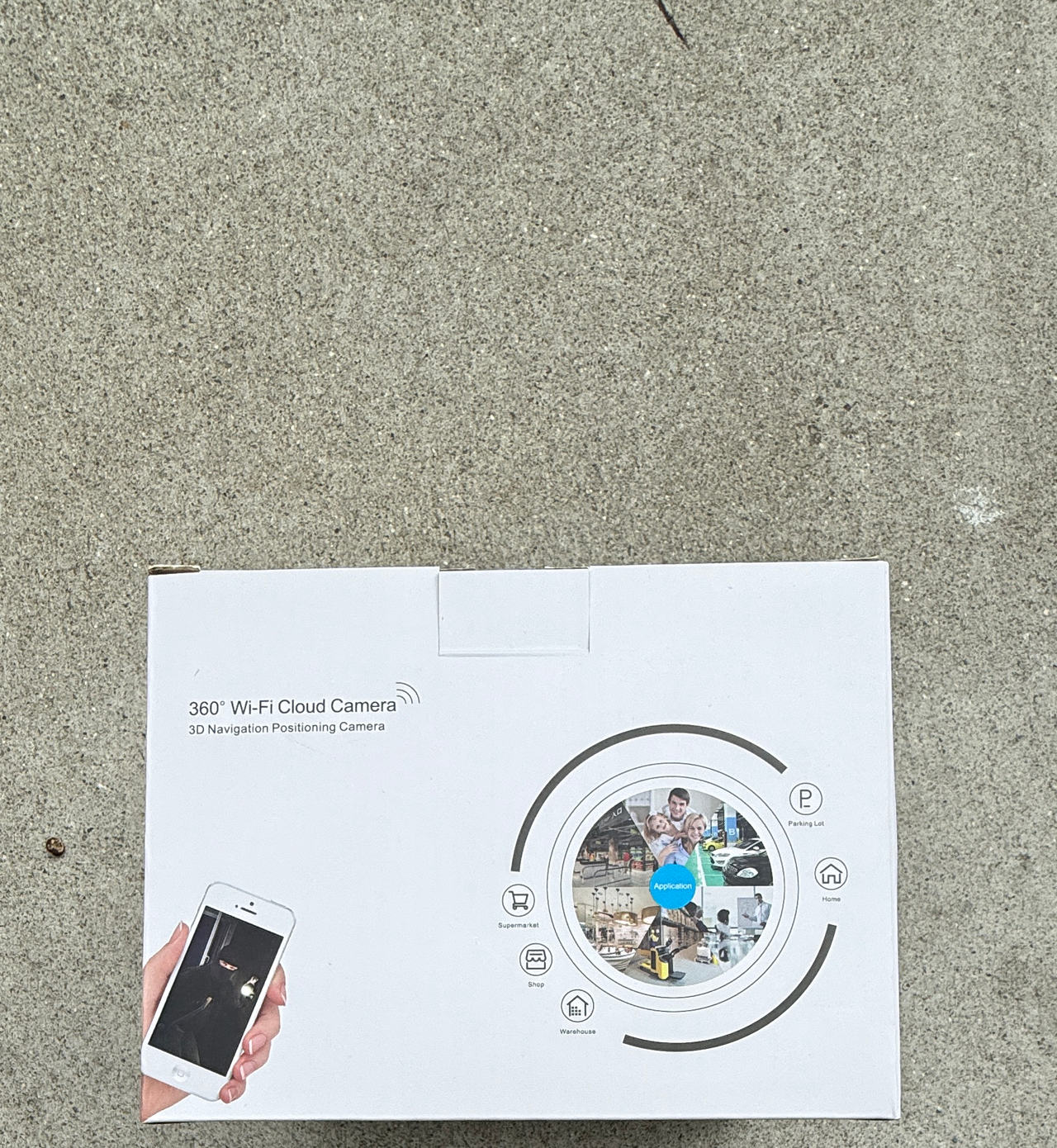 360° Wi-Fi Cloud Camera with 3D Navigation