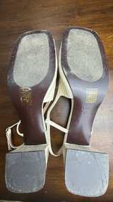 Bibi Lou Croc-Embossed Slingback Heels size 42 - Image 5