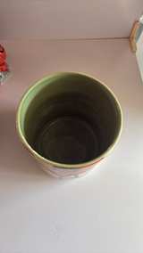 Hand-Painted Floral Ceramic Planter/Crock - Image 7