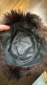 Vintage Real Fur Pillbox Hat - Image 2