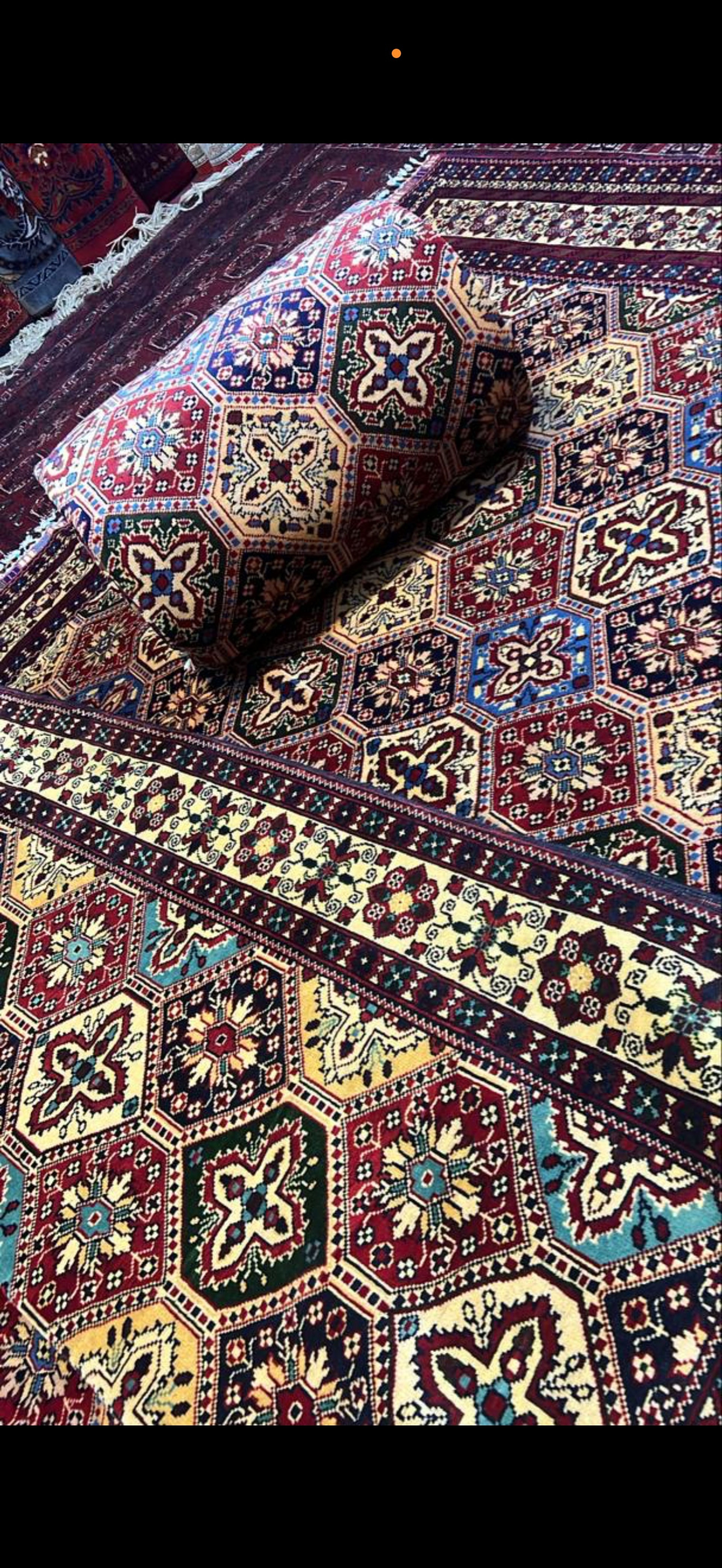 Handmade Afghan Geometric Rug 2.5x3.5m each carpet is 1500$ there is 2 of these - Image 2