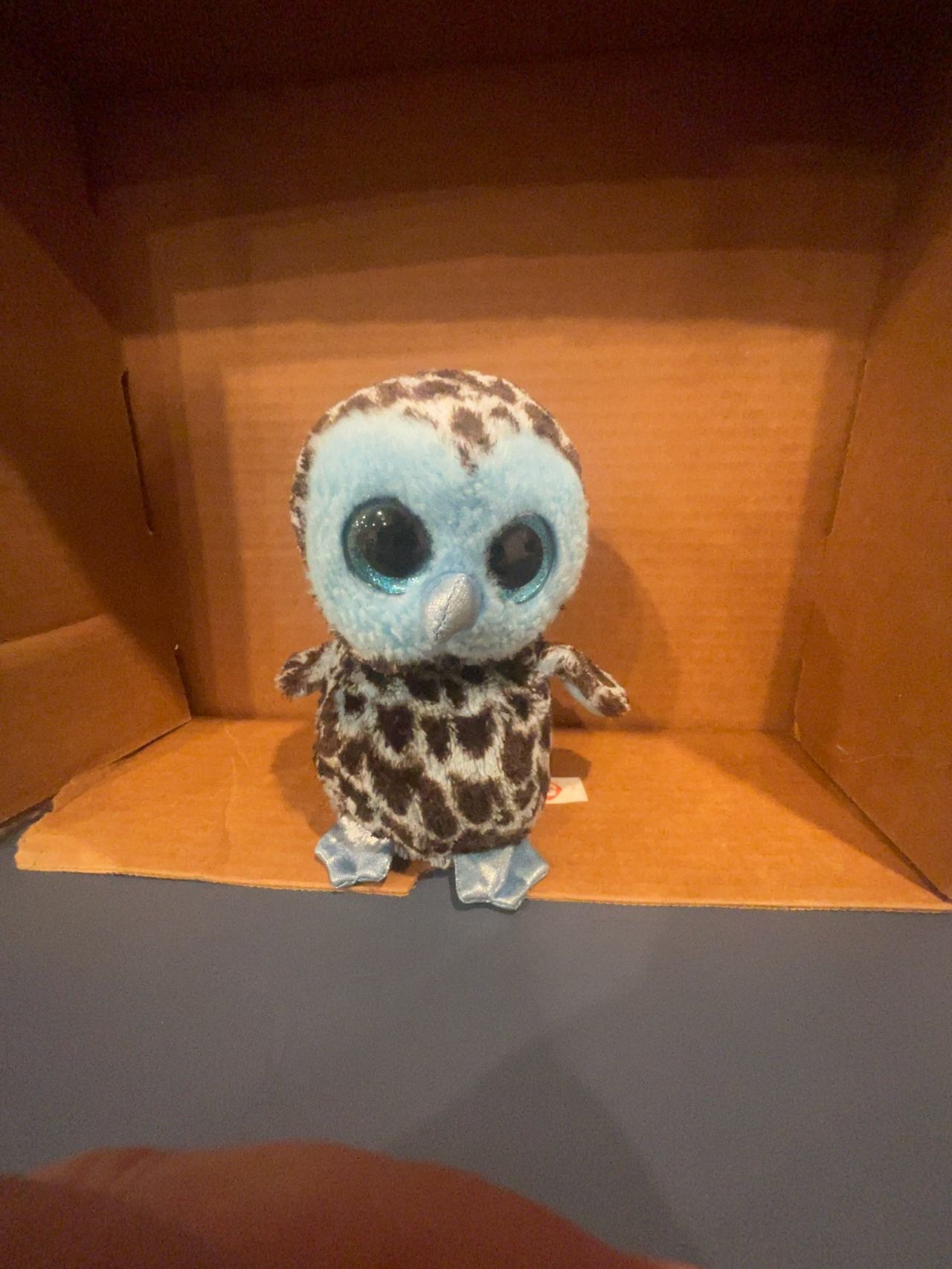 TY Beanie Boo Yago the Owl Plush