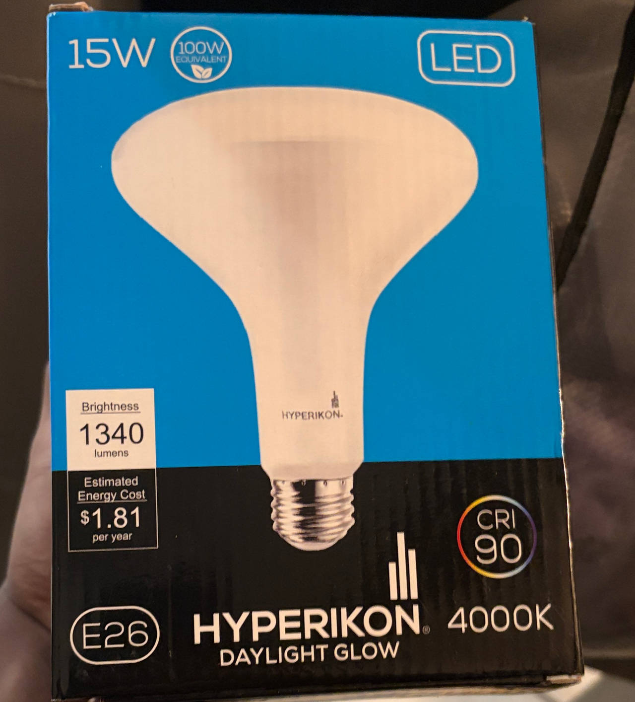 Hyperikon 15W BR30 LED Bulb 4000K Daylight Glow