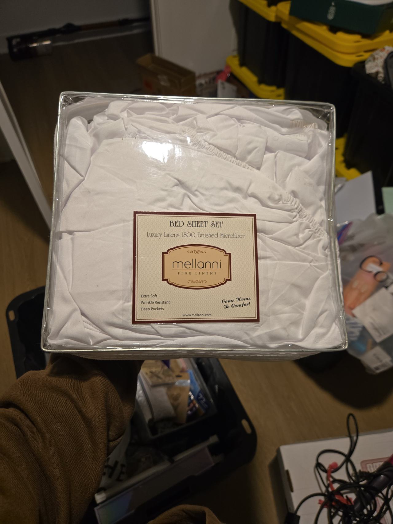 Mellanni Iconic Collection Bed Sheet Set twin xl