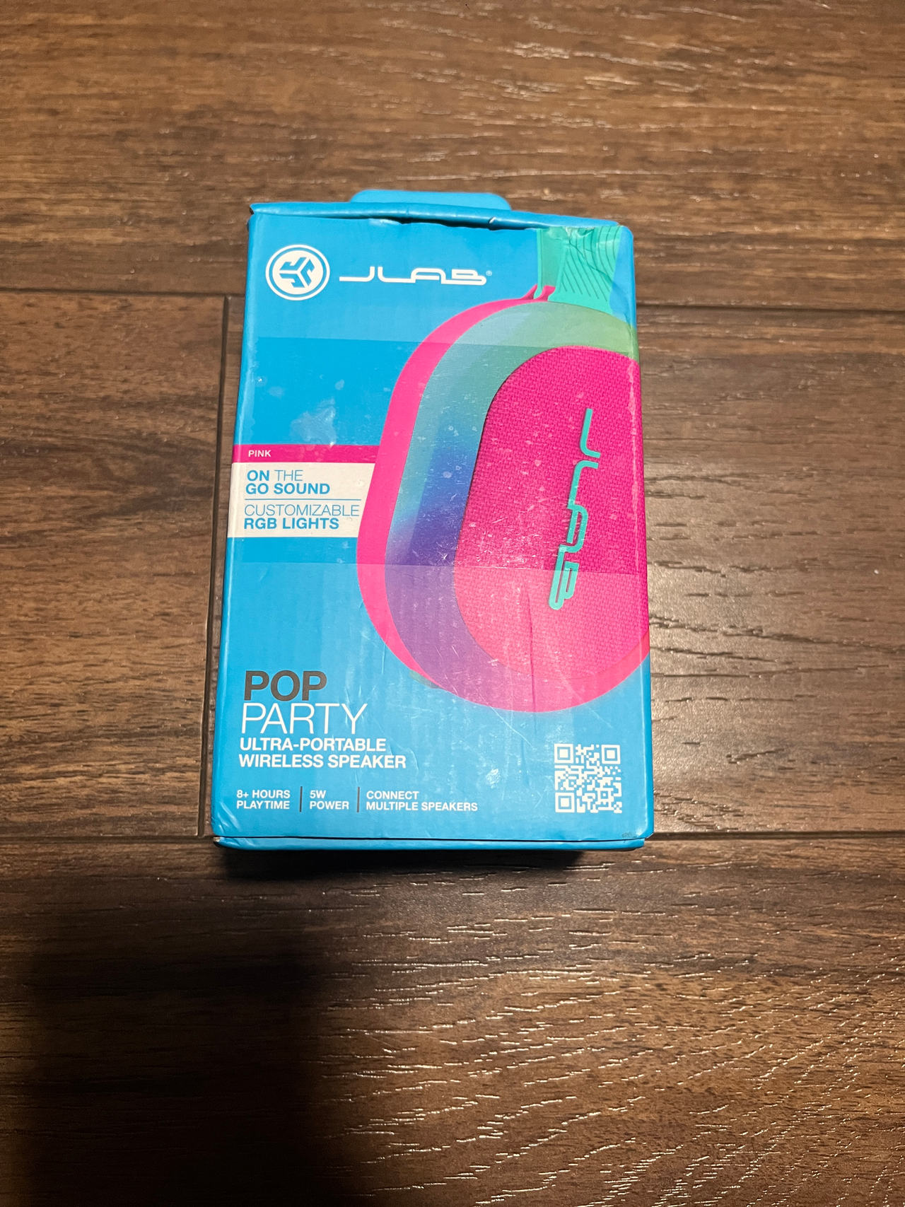JLab Pop Party Ultra-Portable Wireless Speaker