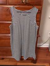 Stylus Striped Sleeveless Knit Dress - Image 2