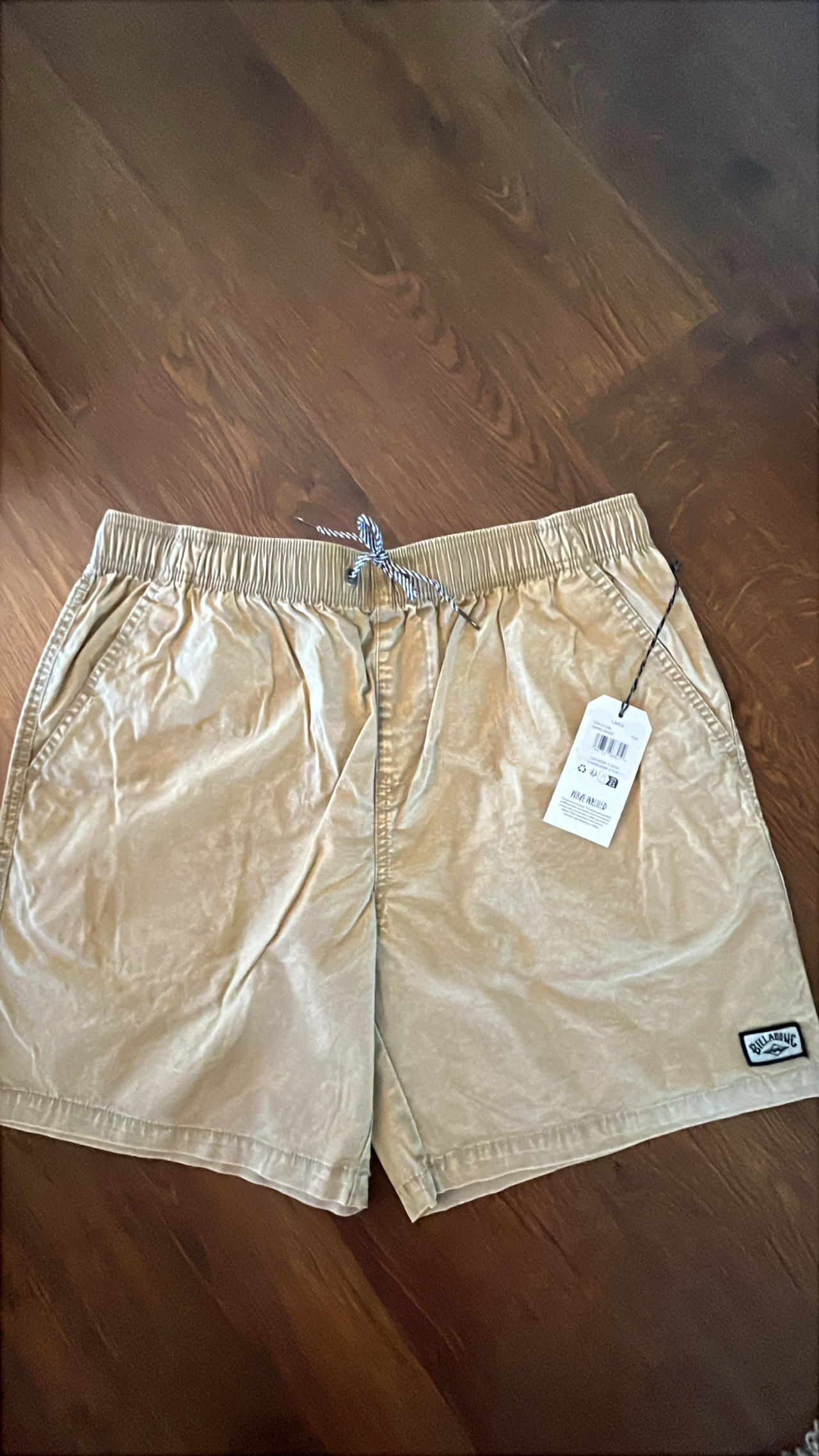 New with tags L Billabong All Day Layback Shorts
