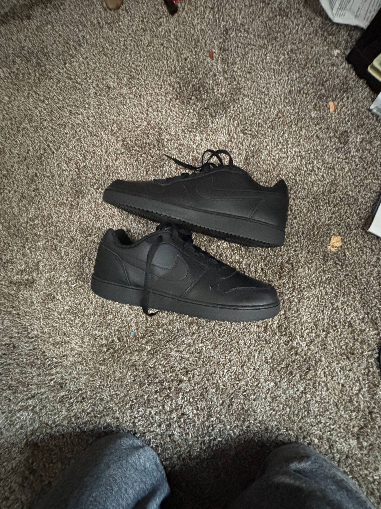 Men’s Nike Ebernon Low All Black