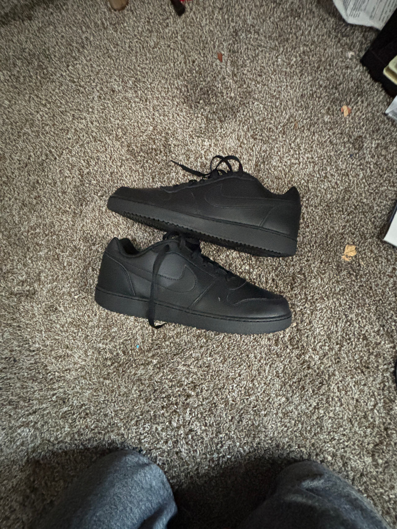 Men’s Nike Ebernon Low All Black