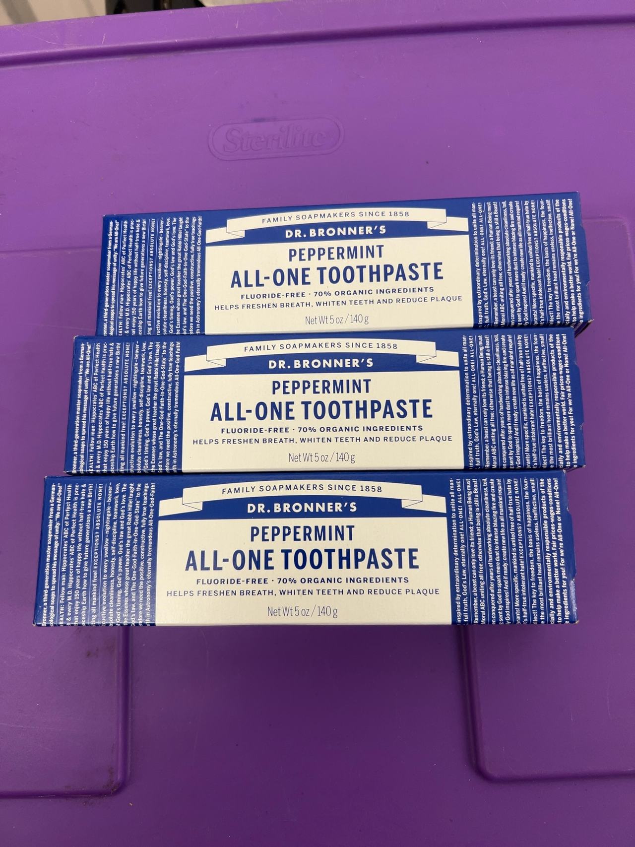 Dr. Bronner's Peppermint Organic Lip Balm 0.15 oz