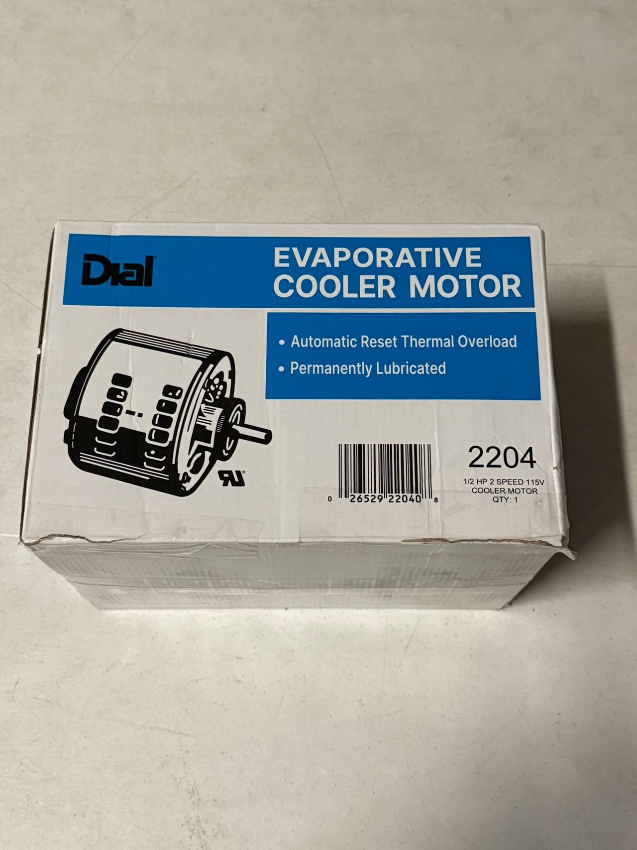 Dial 2204 Evaporative Cooler Motor