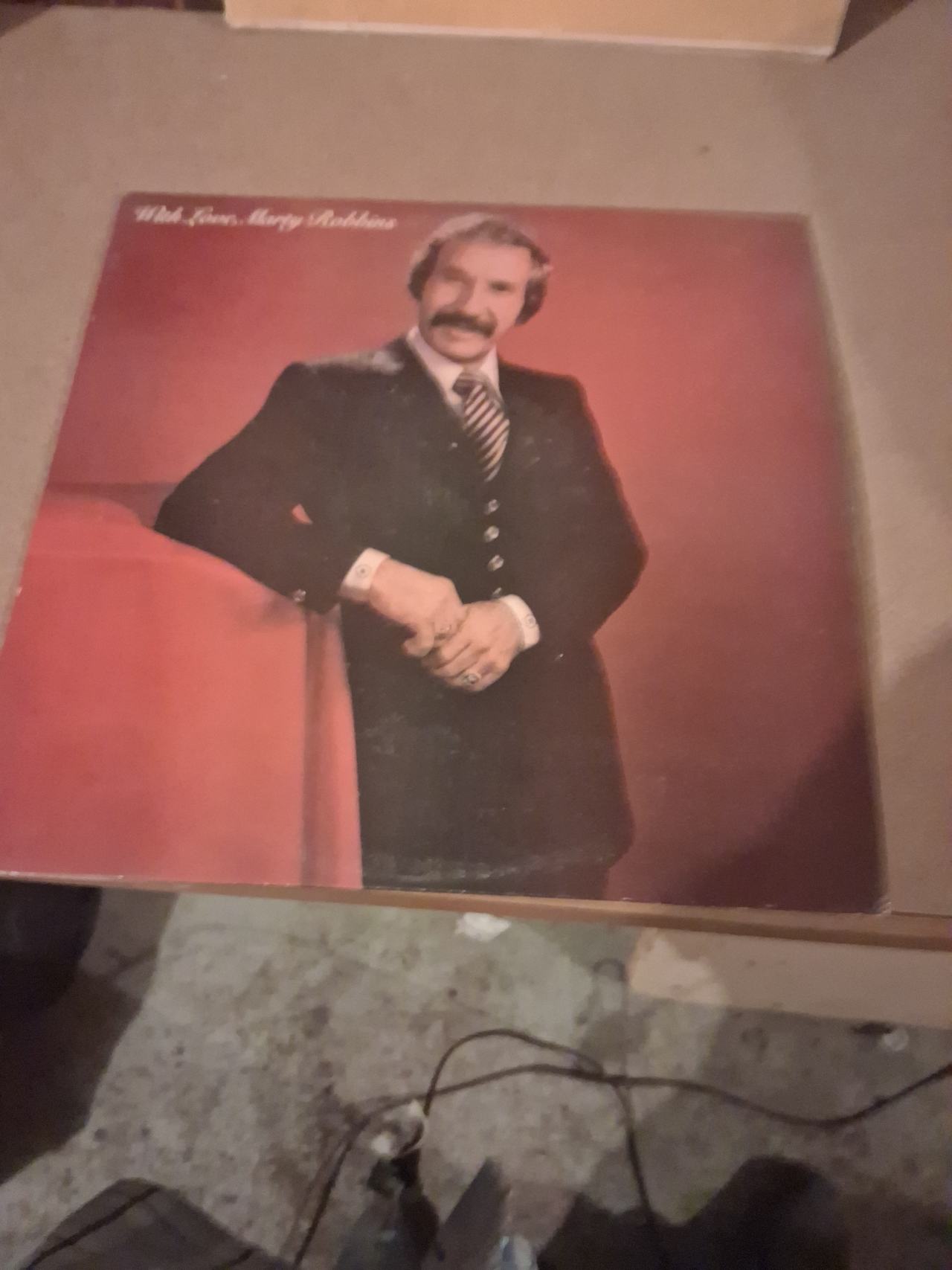 With Love, Marty Robbins Vinyl LP