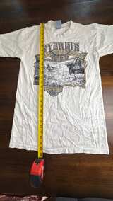 Vintage 1990 Harley-Davidson Sturgis 3D Emblem T-Shirt - Image 6