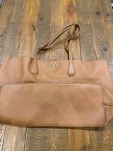 Tory Burch Leather Tote Brown Purse - Image 1