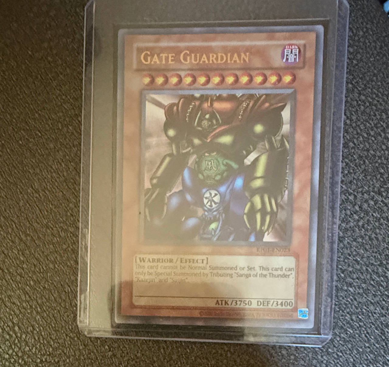 Gate Guardian BPT-007 Secret Rare Yu-Gi-Oh! Card