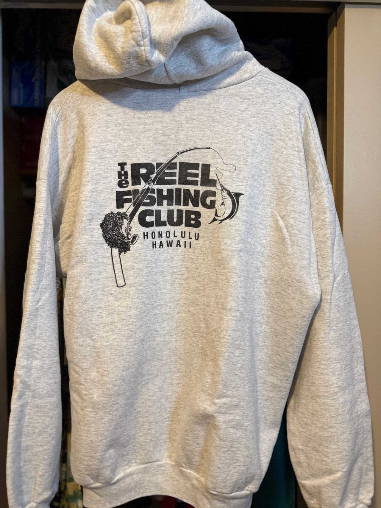 The Reel Fishing Club Honolulu Hawaii Hoodie