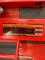 High position motorcycle lift. Up to 1100 lbs - Image 6