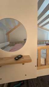 Max & Lily Twin over Twin Low Bunk House Bed - Image 8