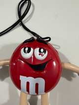 Vintage M&M’s Red Character Clip Speaker WORKING Promo Collectible Mars Tested! - Image 2