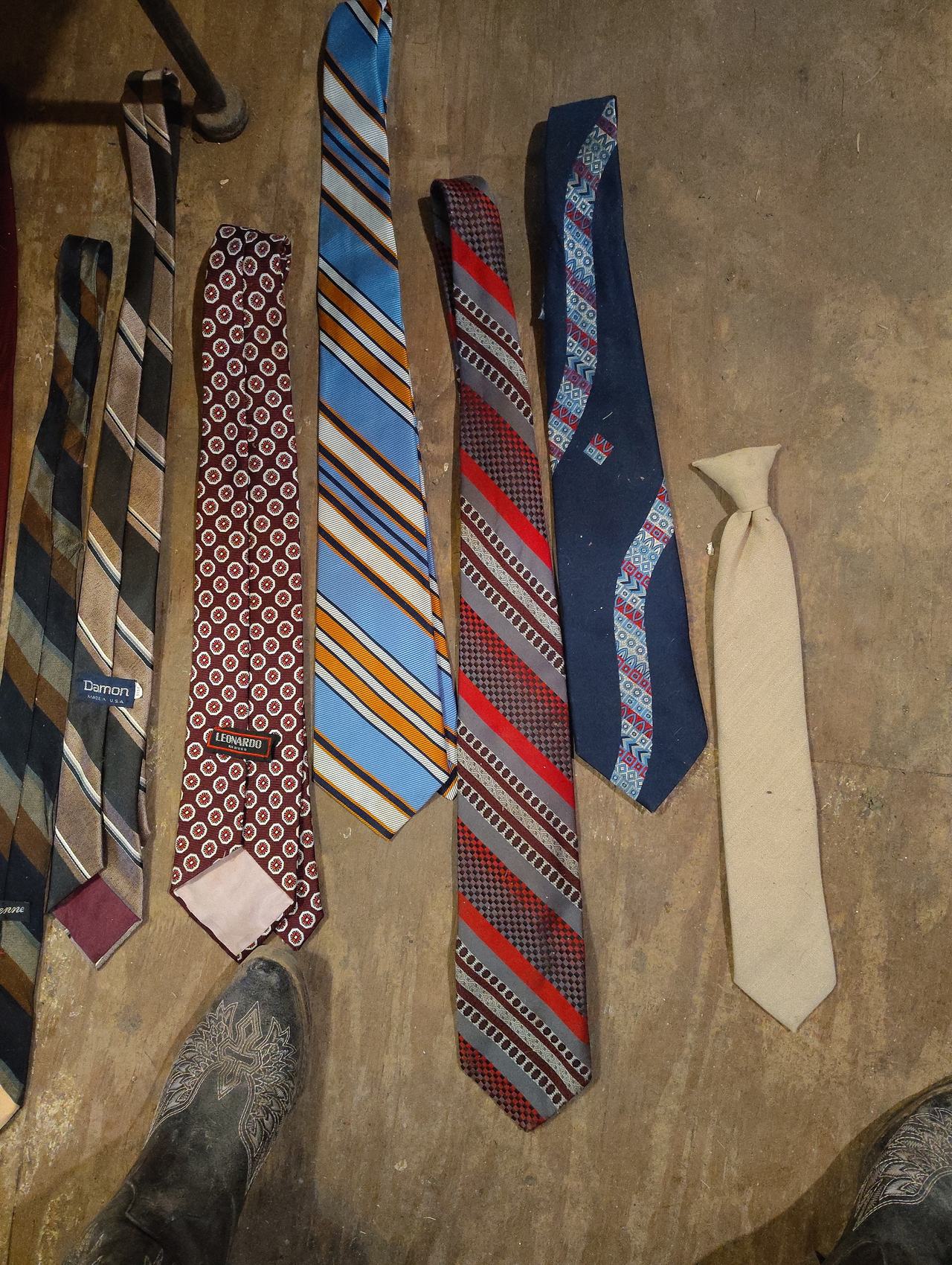 Vintage Men's Necktie Collection