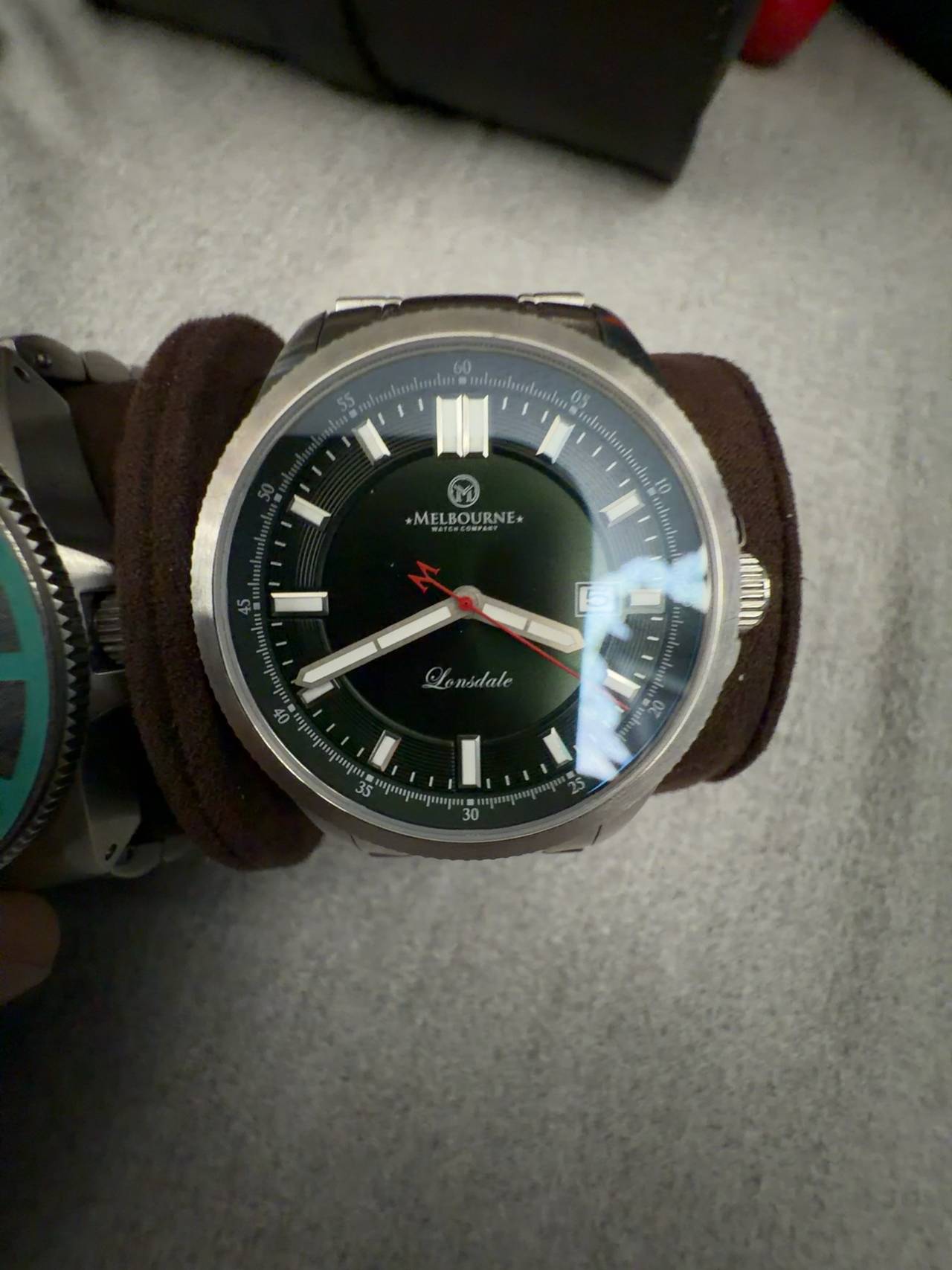 Melbourne Watch Company Lonsdale Auto Green