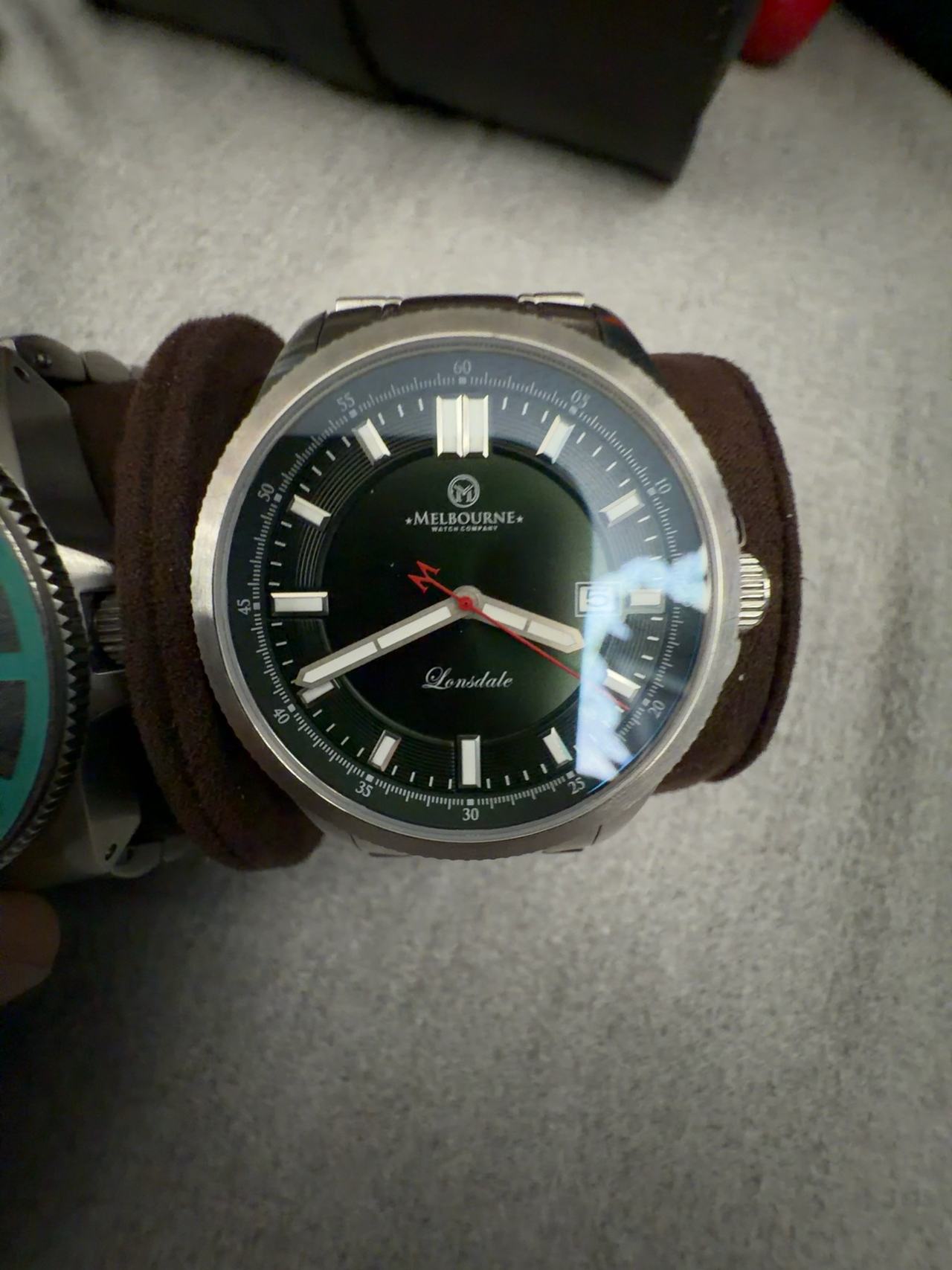 Melbourne Watch Company Lonsdale Auto Green
