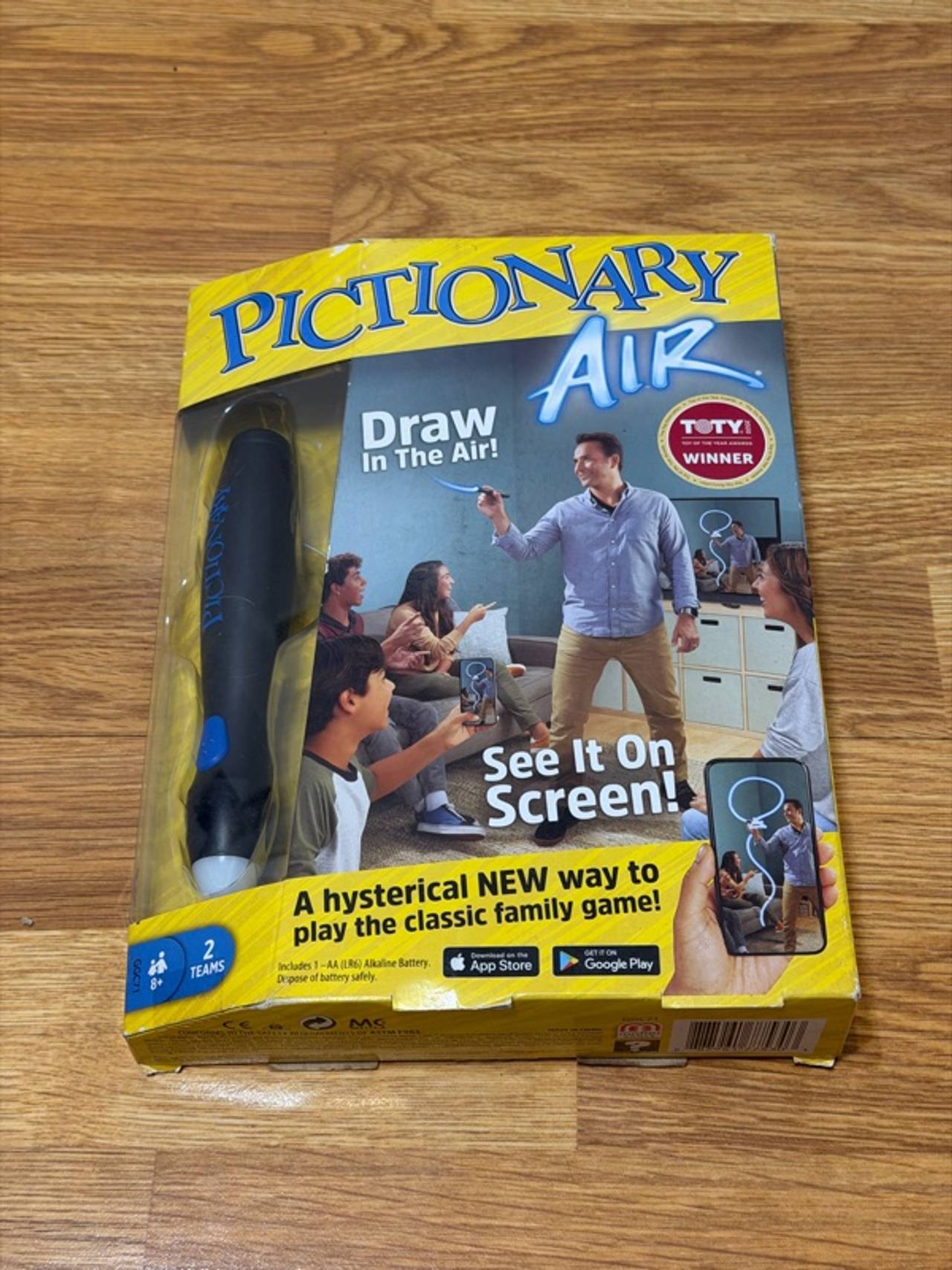 Pictionary Air Family Board Game | Open Box