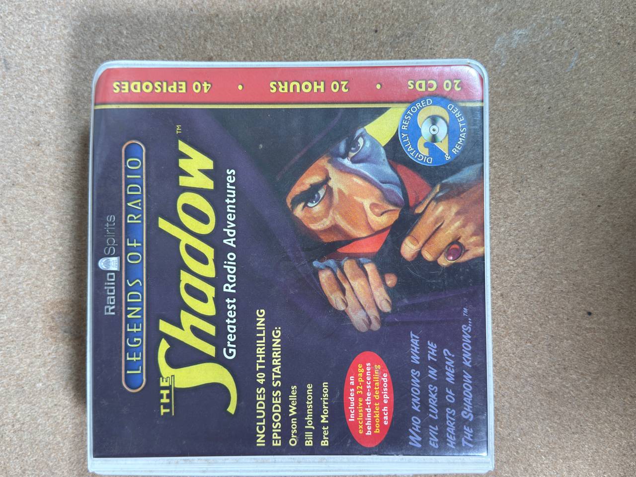 The Shadow: Greatest Radio Adventures 20 CD Box Set