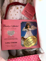 Vintage Paradise Galleries Porcelain Angel Doll – Heaven’s Embrace – Music Box - Image 1