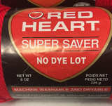 Bundle 3 new Red Heart Super Saver Yarn and 1 used - Image 3