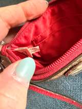 Coach Corner Zip Wristlet in Signature Canvas - Image 2