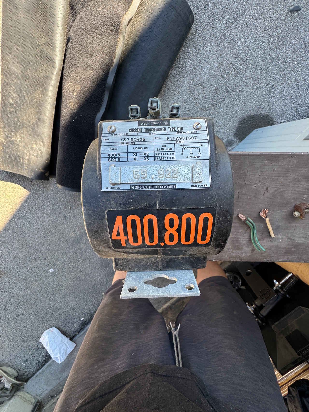 Westinghouse Current Transformer