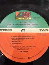 AC/DC Dirty Deeds Done Dirt Cheap Vinyl LP - Image 5